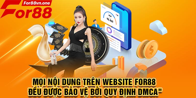 Mọi nội dung trên website For88 đều được bảo vệ bởi quy định DMCA